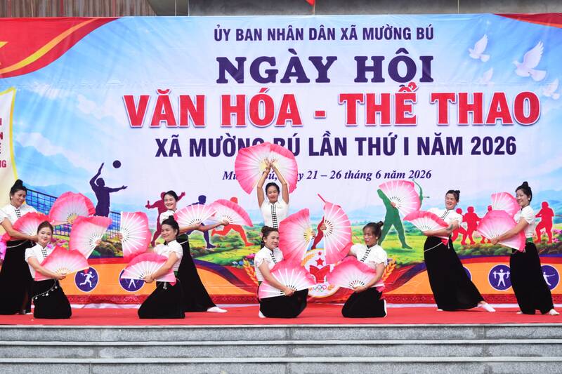Culture and Sports Festival of Muong Bu commune, Son La province, 2026. Photo: Truong Son