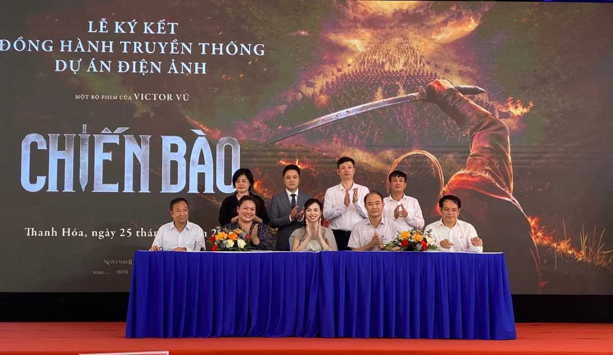 Lễ ký kết đồng hành truyền thông dự án 