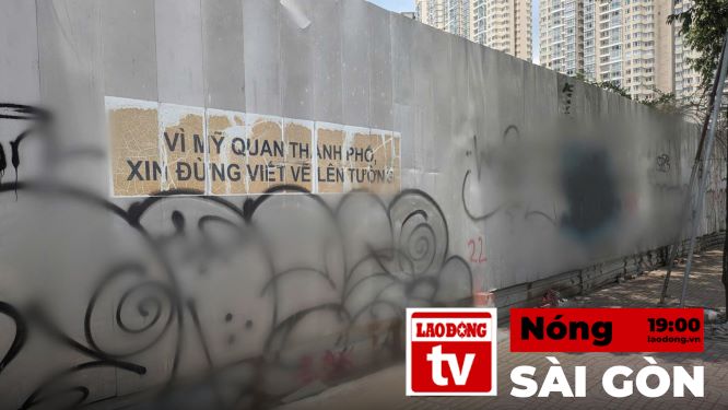 Saigon Hot News: A series of projects in Ho Chi Minh City are still graffiti