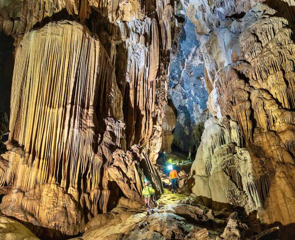 La cueva acaba de ser descubierta en Phong Nha - Ke Bang. Foto de : Jungle Boss