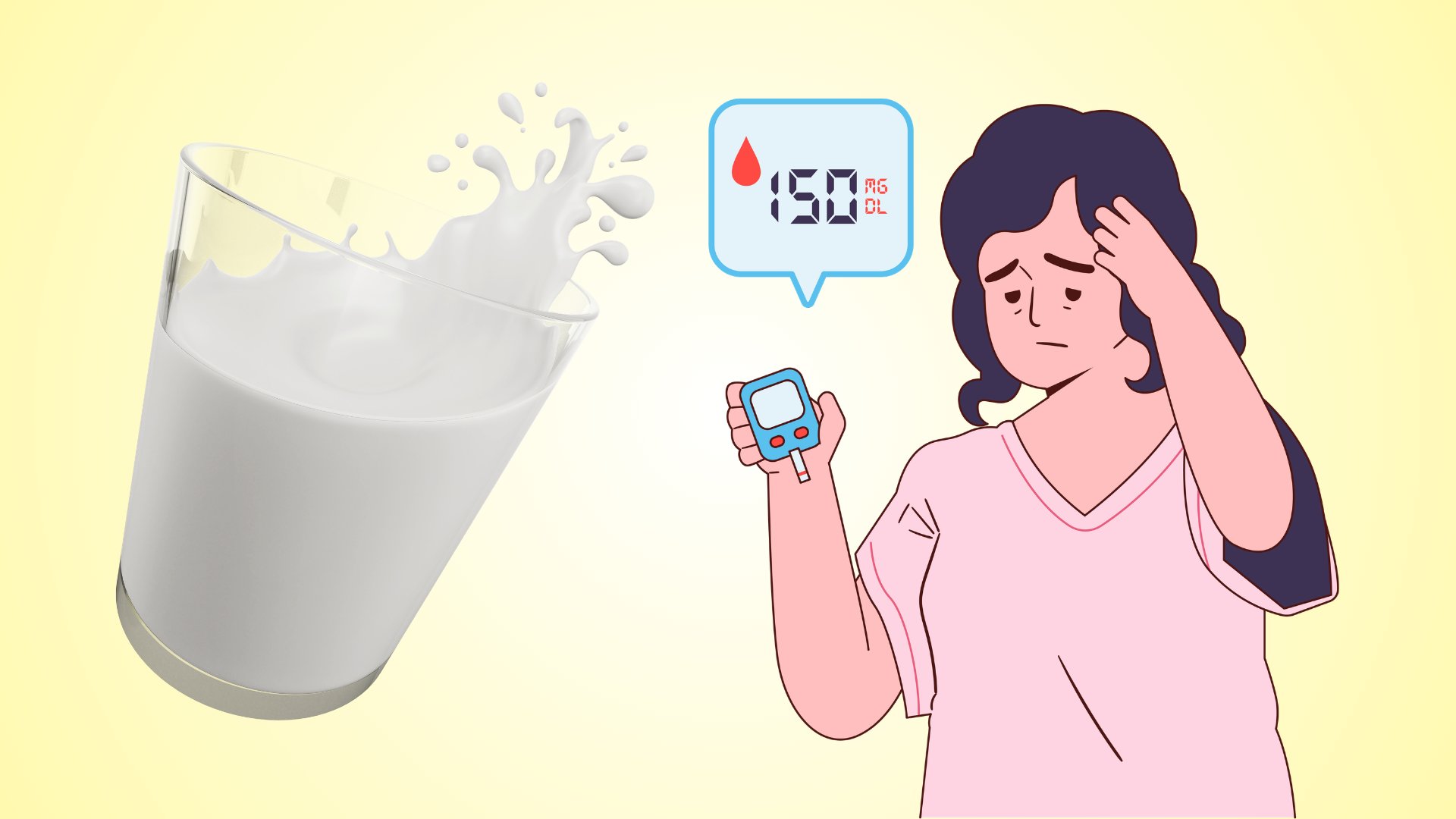 When should milk be used for people with diabetes.
