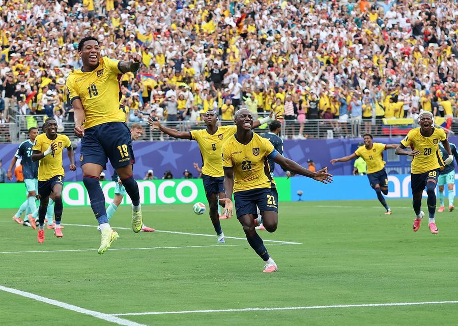 Live football Ecuador vs Germany at World Cup 2026