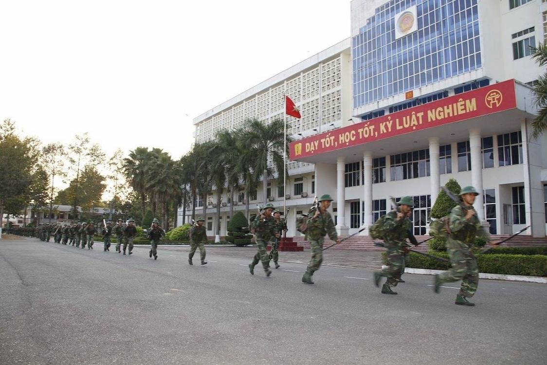 The benchmark score for admission to Military Officer School No. 2 in recent years is information that many candidates and parents are interested in before the enrollment season. Photo: Military Officer School No. 2