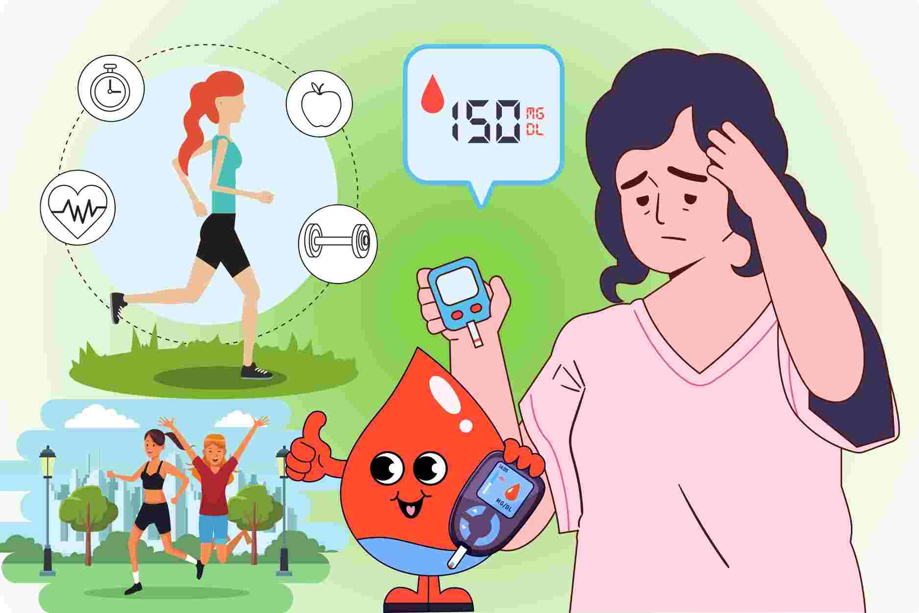 Points à noter avant et après l'exercice pour les personnes diabétiques