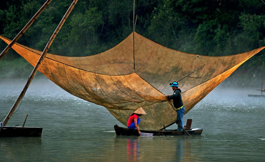Sớm trên hồ Tuyền Lâm (Đà Lạt).