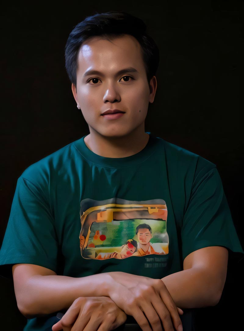 Producer of the movie "Red Land" - Hoang Quan. Photo: Character provided