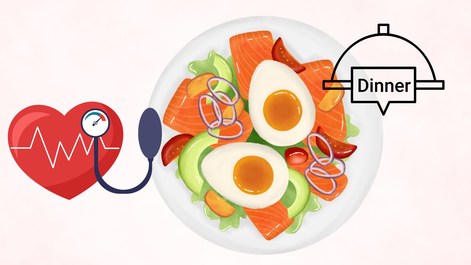 Early dinner helps control blood sugar. Graphics: Thanh Thanh
