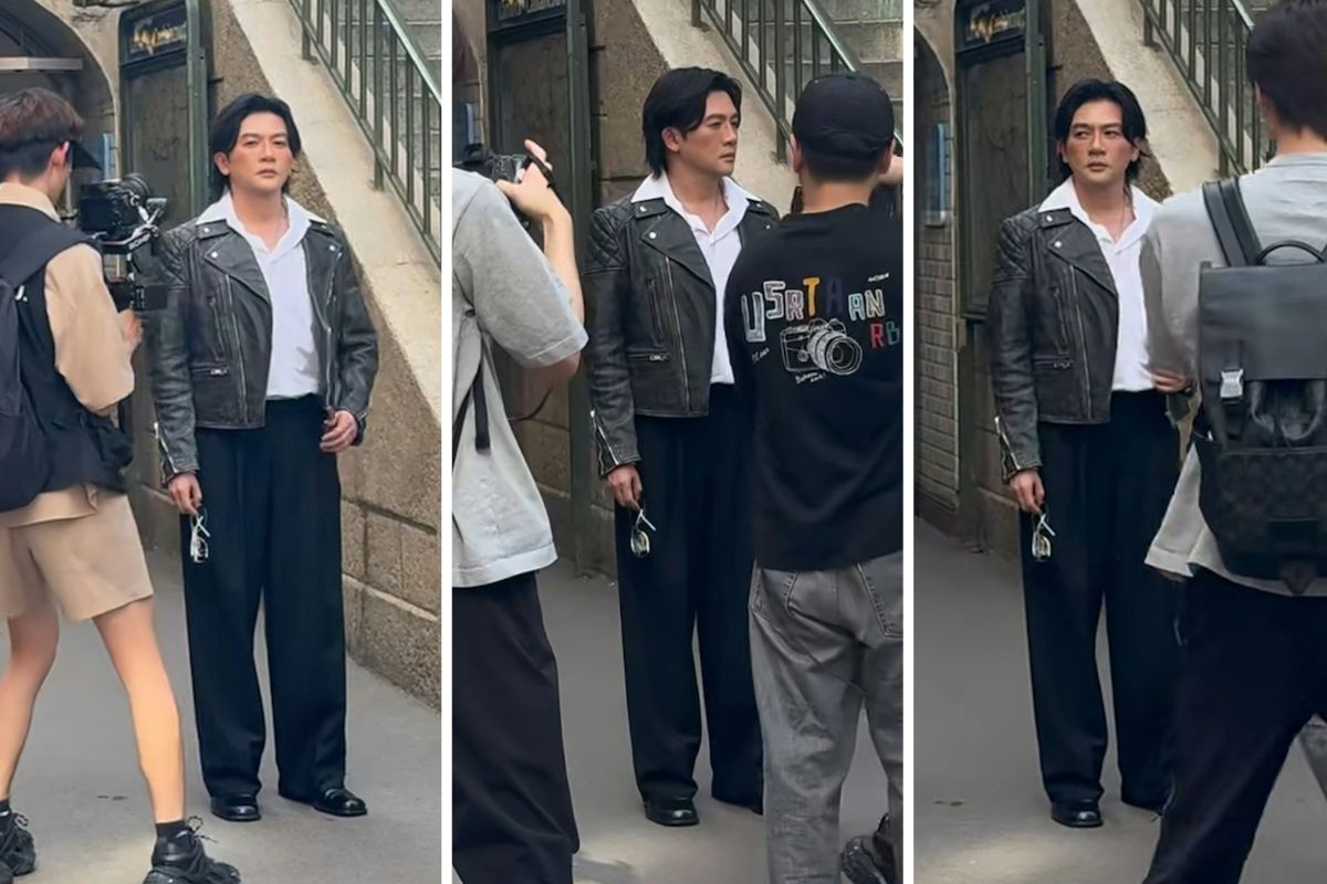 To Huu Bang appears in a different appearance. Photo: cut from video