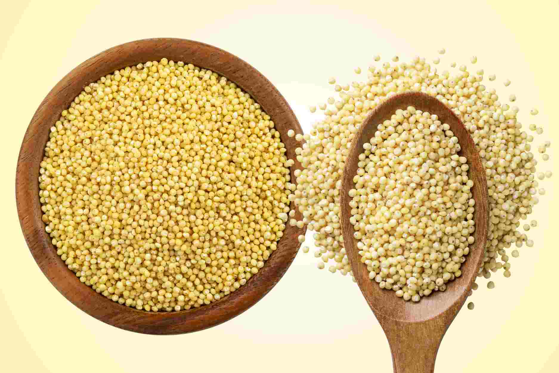 Nutritious dishes from millet