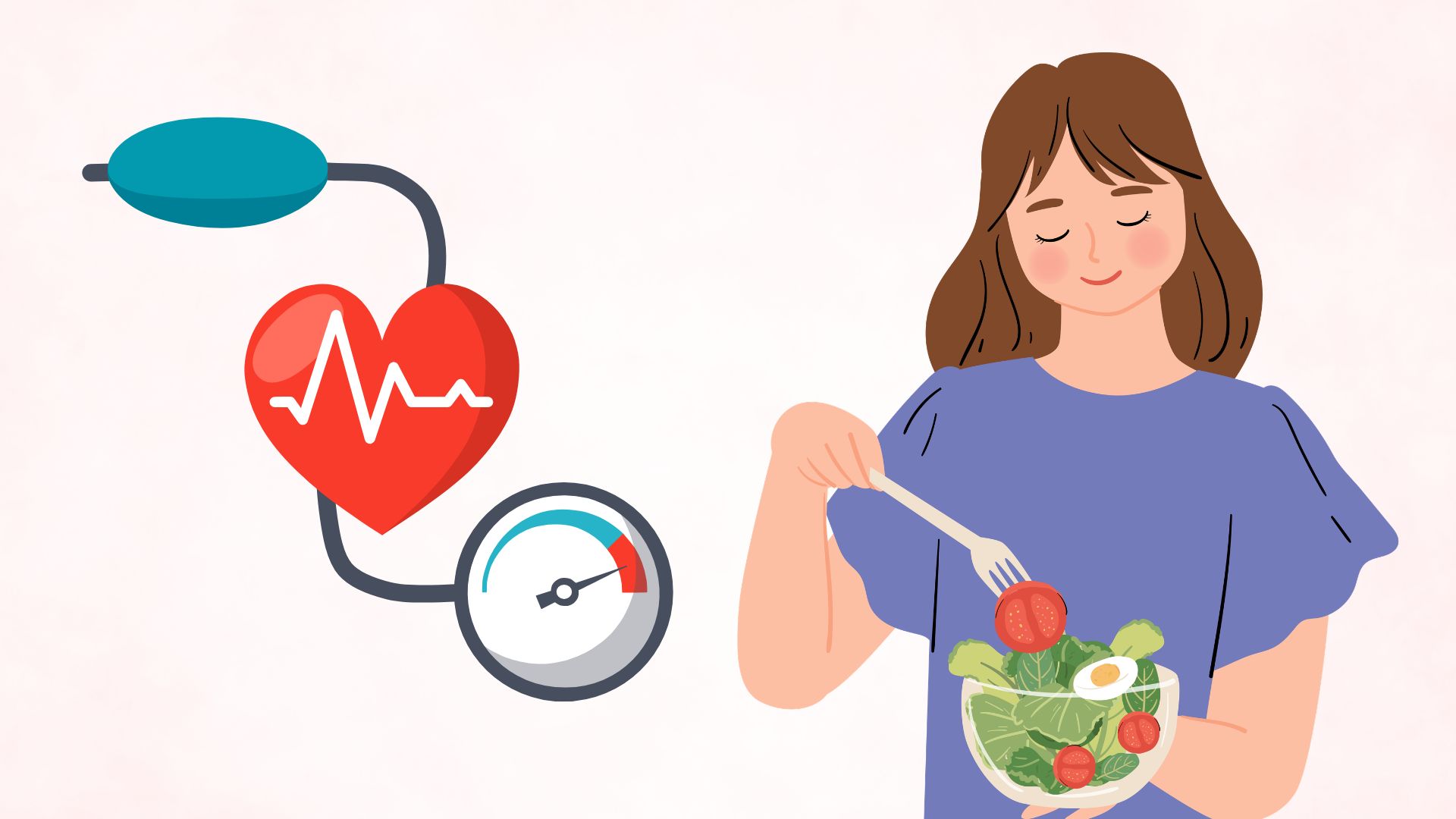Maintaining healthy eating habits contributes to supporting blood pressure control and protecting cardiovascular health. Graphics: Thanh Thanh