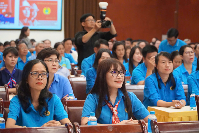 Toàn cảnh Hội nghị học tập, quán triệt Nghị quyết Đại hội Công đoàn Việt Nam lần thứ XIV, nhiệm kỳ 2026-2031. Ảnh: Mai Anh.