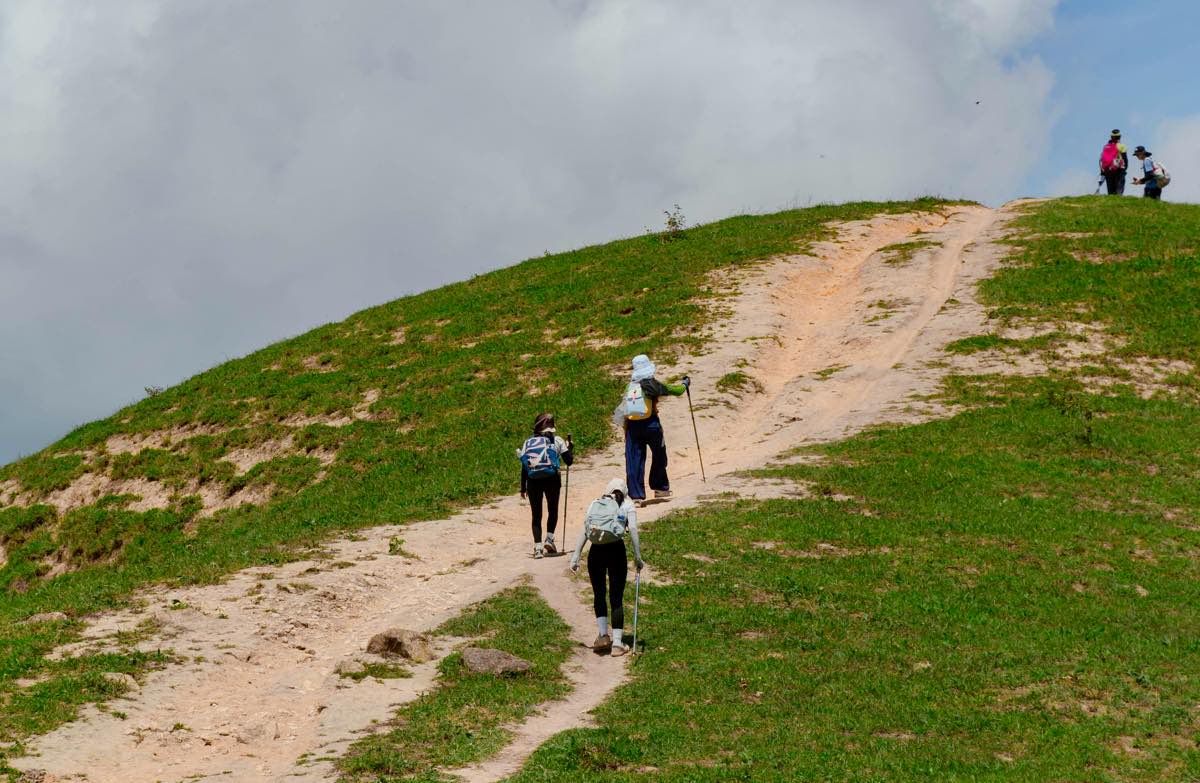 Trekking circuit with many endurance challenges. Photo: Thanh Truong