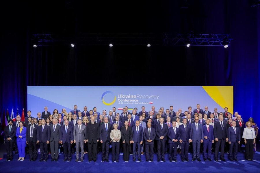 Ukraine Recovery Conference in Gdansk, Poland on June 25. Photo: European Commission
