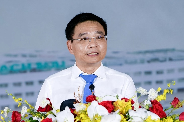 Phó thủ tướng Chính phủ Nguyễn Văn Thắng phát biểu tại chương trình - Ảnh: Trần Nam