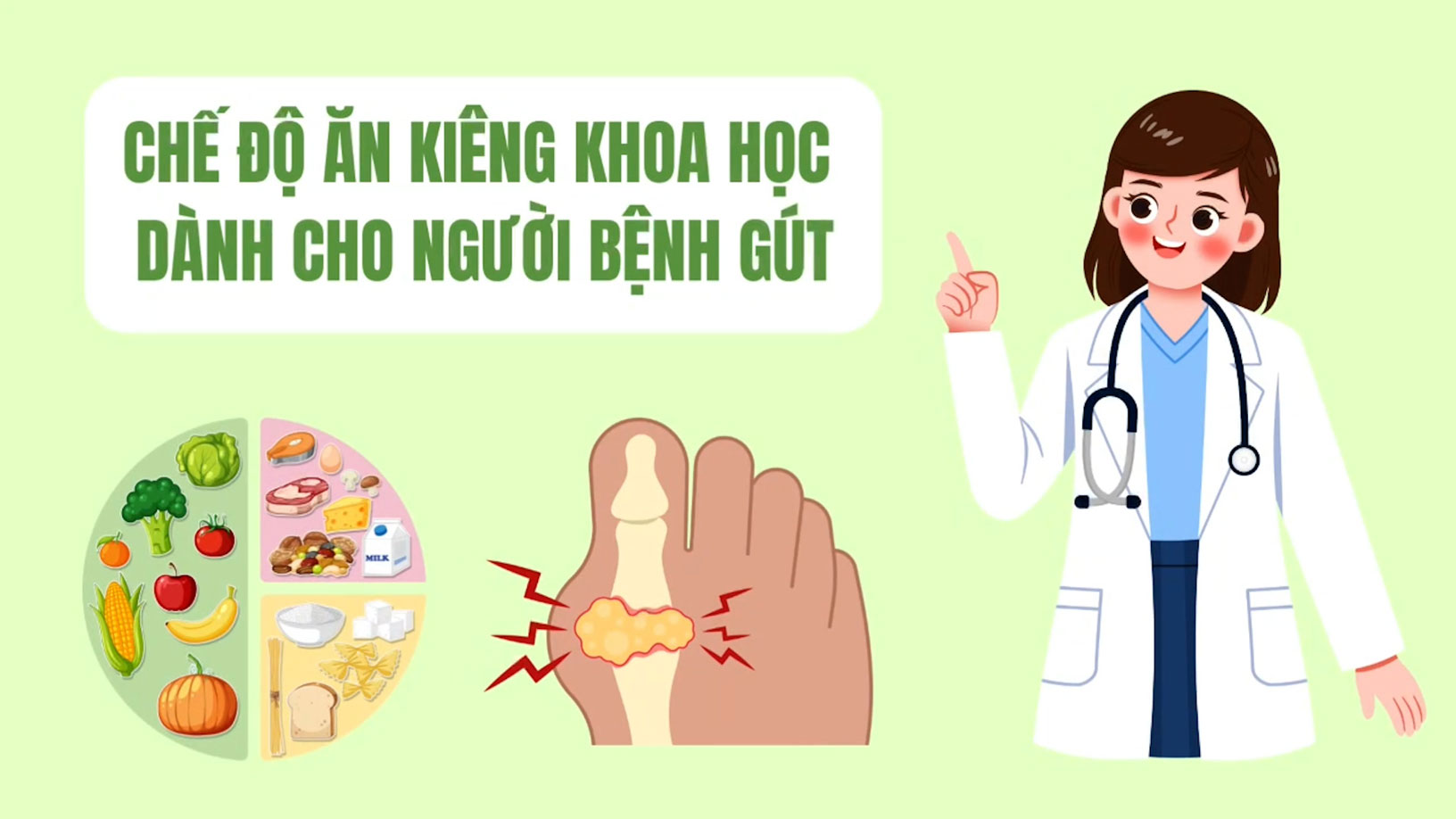 Scientific diet for gout patients