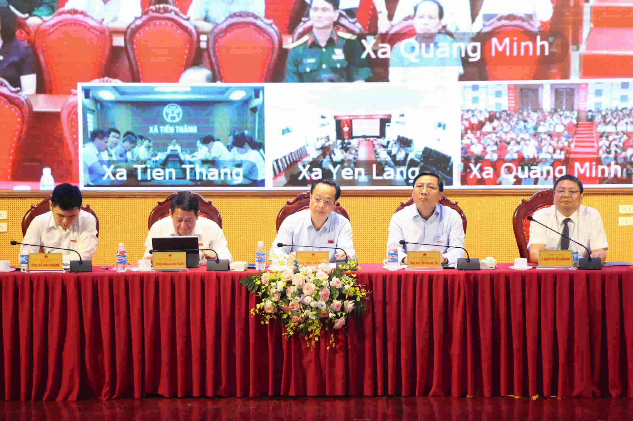 City People's Council delegates at the voters' conference. Photo: Mai Huu