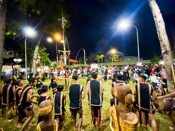 Gongs, a hereditary heritage of the indigenous Jrai people. Photo: DVCC