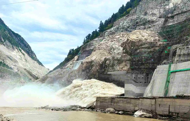 Song Jiangkou Hydropower Plant in southwest China. Photo: China Electricity Construction Corporation