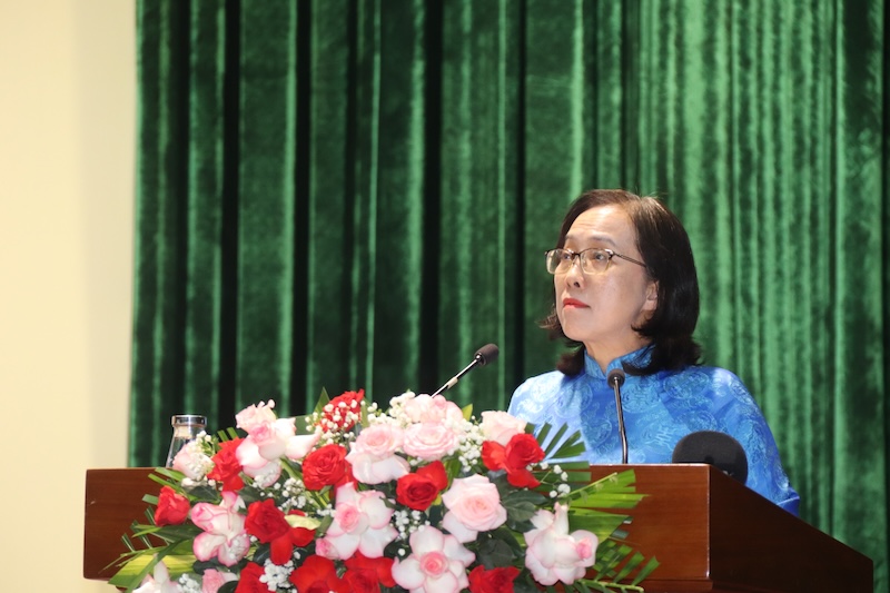 Bà Trần Thanh Thủy, Giám đốc Sở Y tế TP Đà Nẵng. Ảnh: Nguyễn Linh