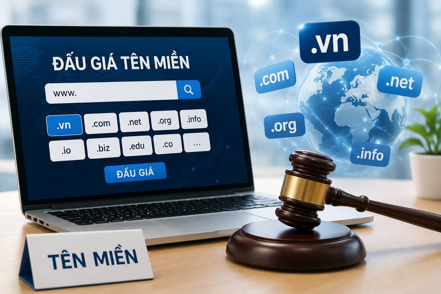 ok.vnドメイン名が第2回オークションで最高入札額を達成。グラフィック:AI