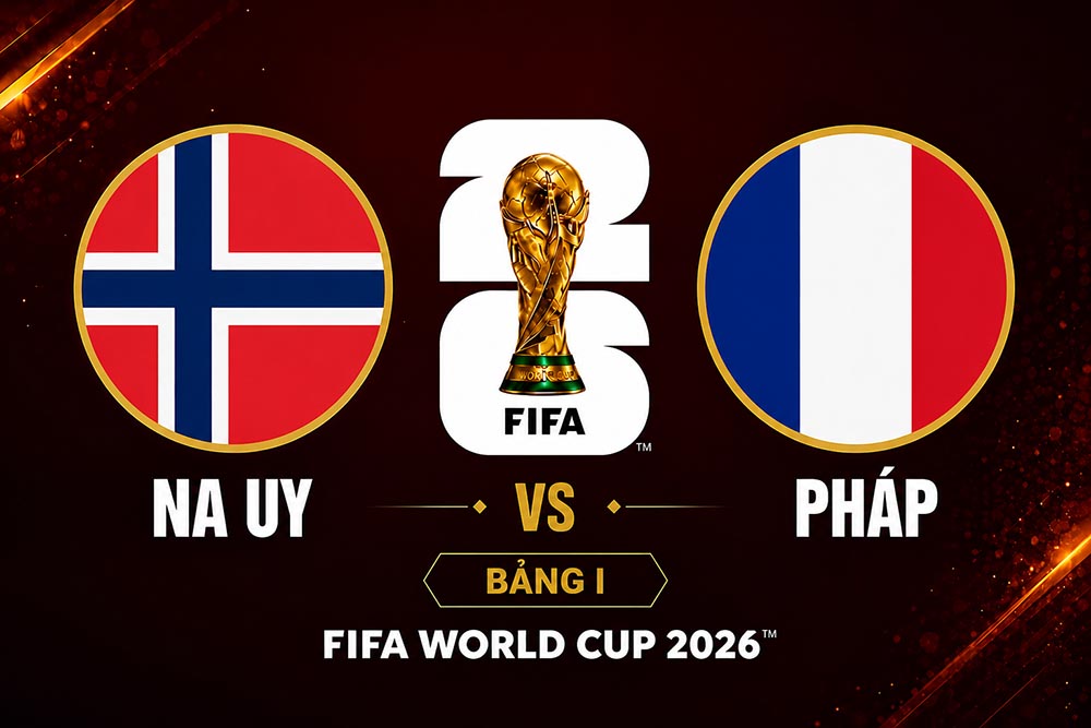 La Norvège et la France s'affrontent dans le groupe I de la Coupe du Monde 2026. Graphique: Thanh Vũ