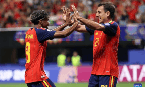 Live football Uruguay vs Spain at World Cup 2026