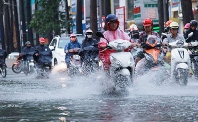 明日27日の天気予報、北部地方は雷雨。写真:アン・ゴック