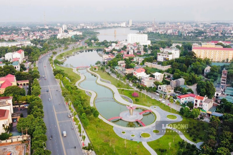 Zone du parc Hồ Đồng Cận dans le quartier de Việt Trì. Photo: Tô Công