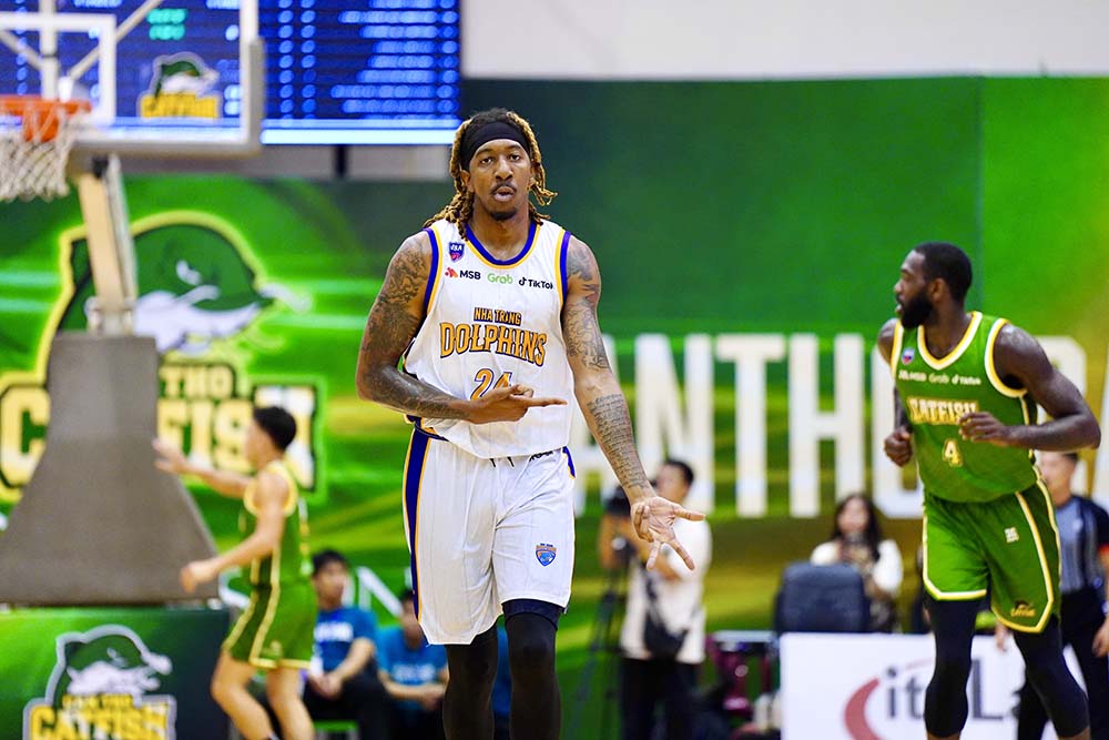 Nha Trang Dolphins won convincingly 101-79 against Cantho Catfish at VBA 2026. Photo: VBA