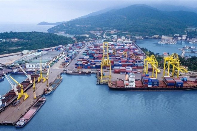 A corner of Tien Sa Port, Da Nang. Photo: Truong An