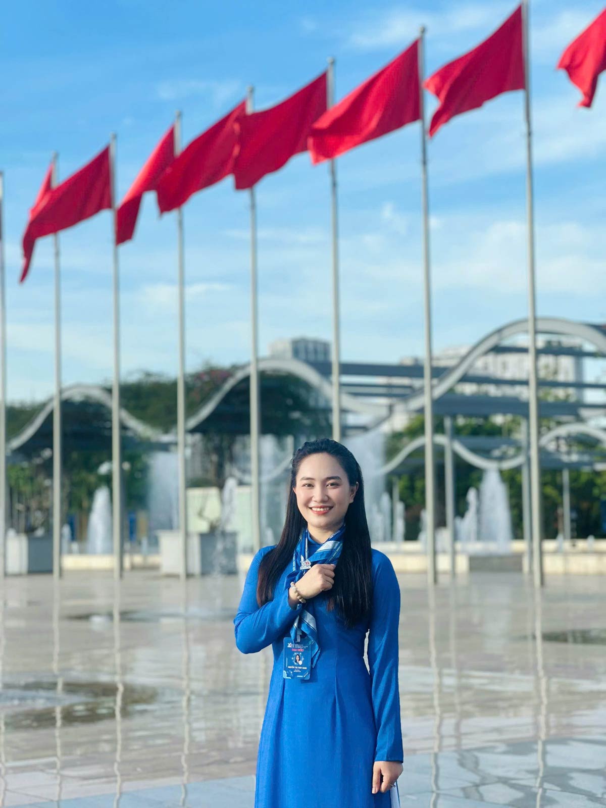 Thùy Dung tham dự Đại hội Đại biểu toàn quốc Đoàn TNCS Hồ Chí Minh lần thứ XIII, nhiệm kỳ 2026 - 2031. Ảnh: Nhân vật cung cấp