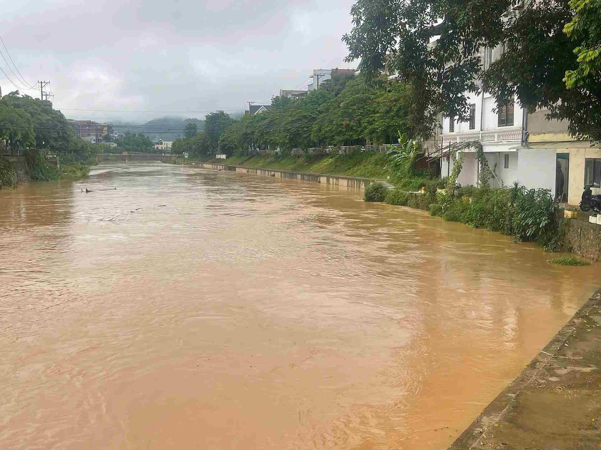 Floods on rivers in Cao Bang have receded. Photo: Hoang Phuc