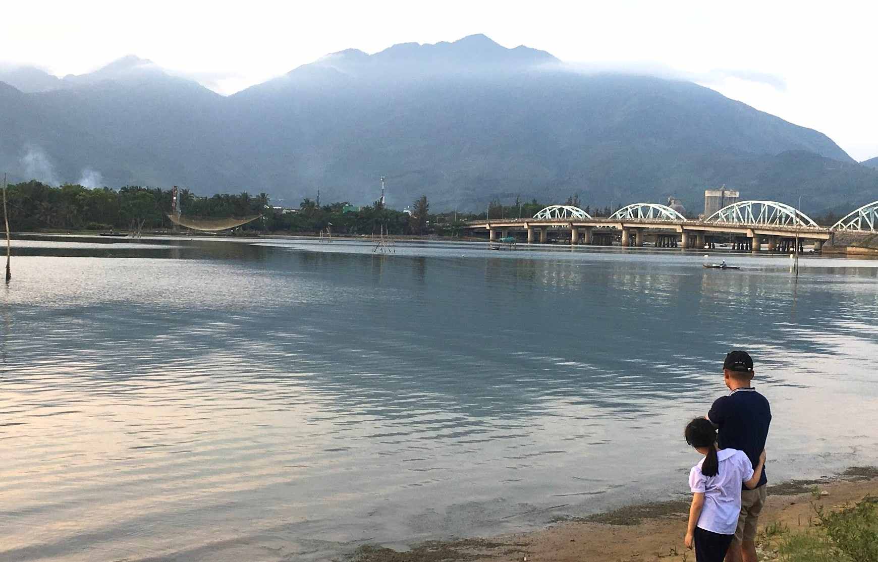 A corner from Nam O village looking towards Hai Van Pass, Da Nang. Photo: Thanh Hai