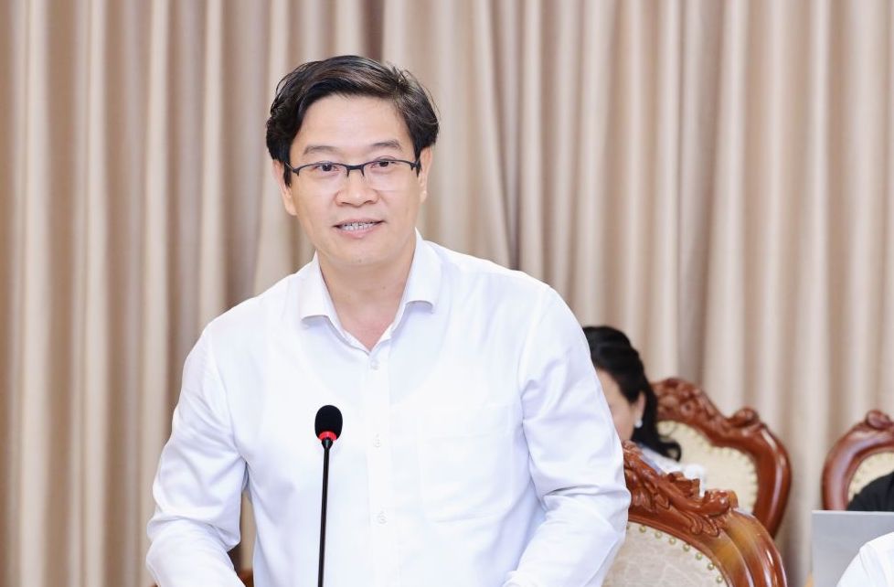 Ông Thái Văn Tài - Vụ trưởng Vụ Giáo dục Phổ thông, Bộ GDĐT. Ảnh: Nguyễn Mạnh