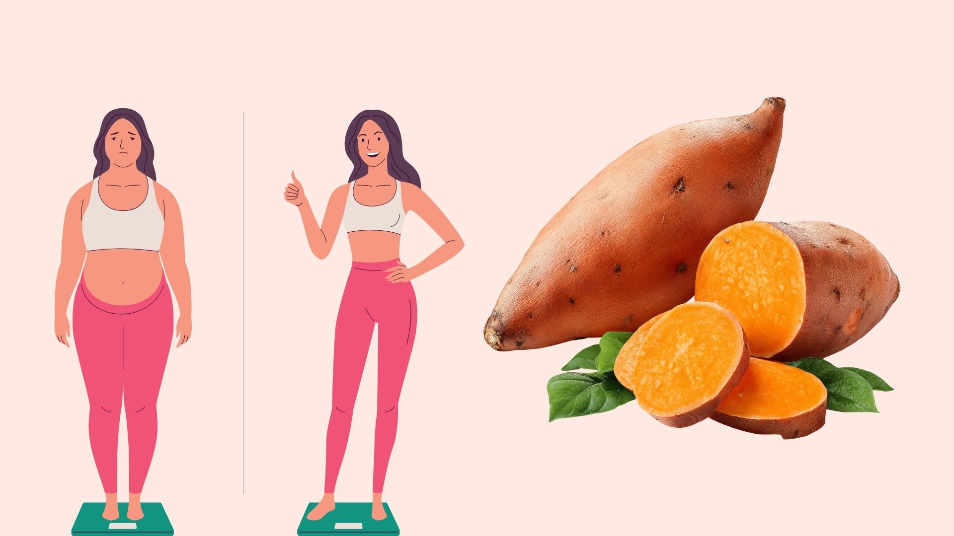 Sweet potatoes can help you lose weight effectively if used properly. Graphics: Minh Chau