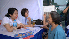 Hanoi organizes job fair for the elderly.