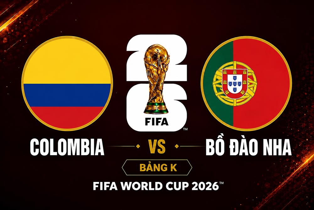 콜롬비아, 2026 월드컵 K조 마지막 경기에서 포르투갈과 대결. 그래픽: 탄 부