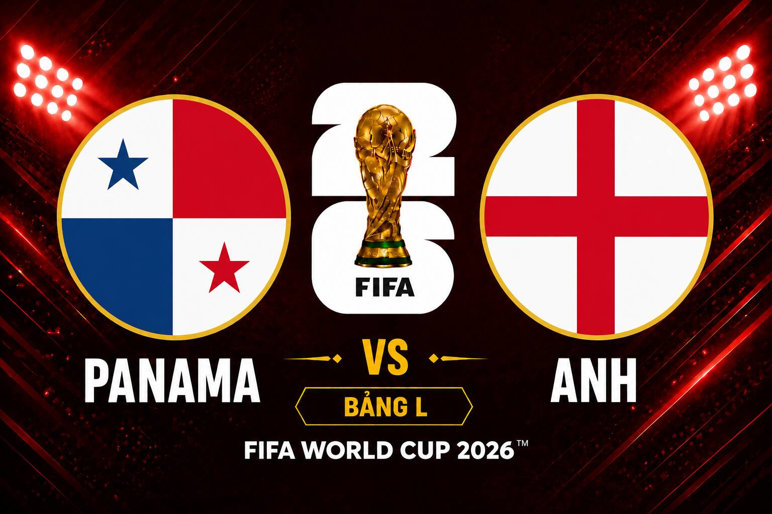 Panama vs England football prediction at World Cup 2026. Graphics: Van An