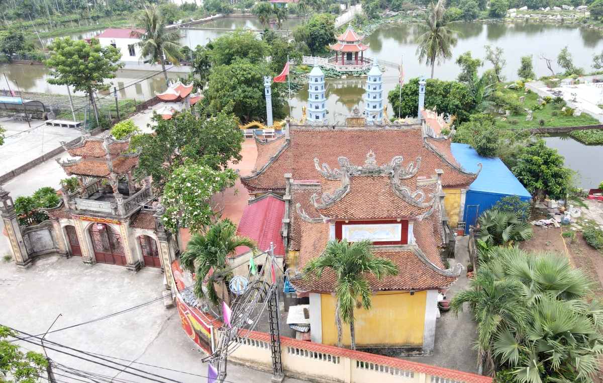 Ben Vua Temple in Tien Lang commune, Hai Phong city. Photo: Mai Dung