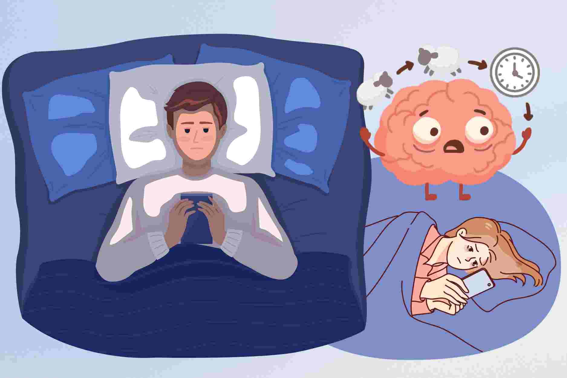 Consequences of maintaining the habit of browsing the phone before bedtime