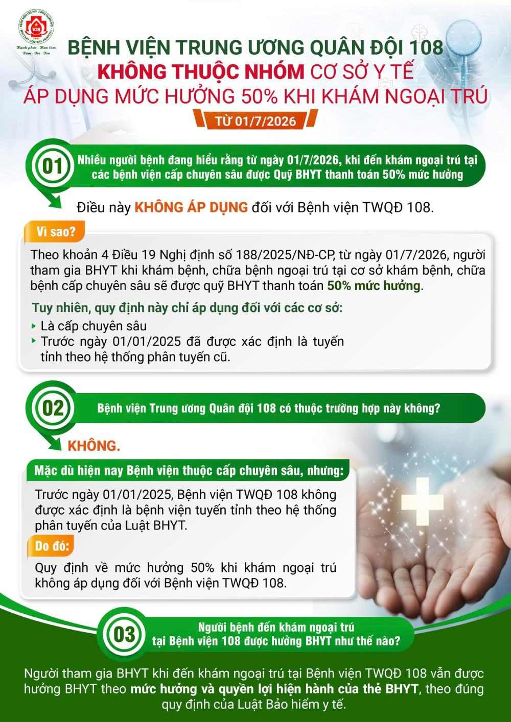 Không phải tới cơ sở y tế nào khám trái tuyến từ 1.7 cũng được hưởng 50% BHYT