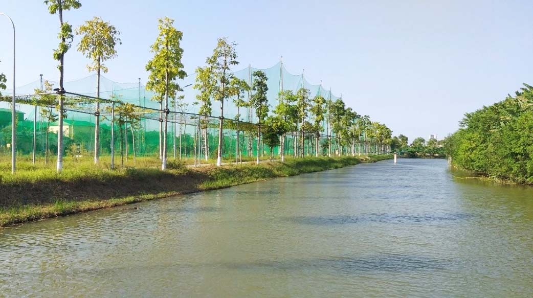 Israel tilapia farming project of Synot Asean Joint Stock Company in Hung Nguyen commune, Nghe An province. Photo: Quang Dai