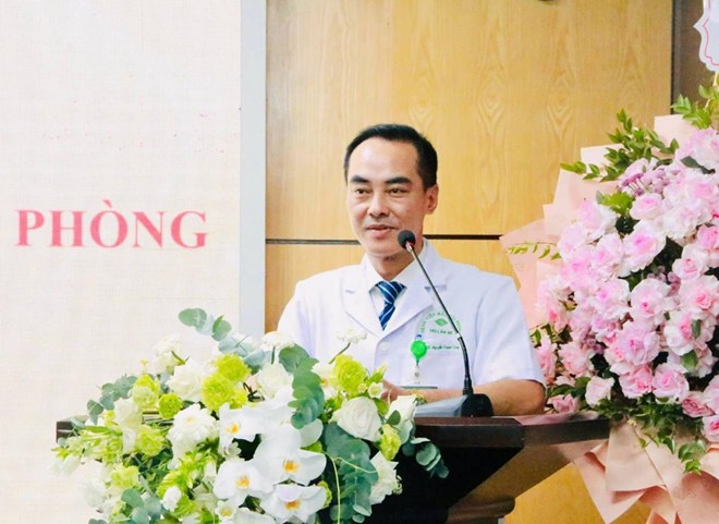 Ông Nguyễn Thanh Tùng được bổ nhiệm Tân Phó Giám đốc Bệnh viện Mắt Hải Phòng. Ảnh: Cổng TTĐT Hải Phòng 
