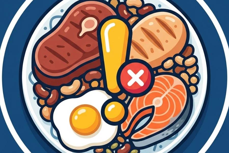 A high-protein diet can be harmful if applied incorrectly. Graphics: Thien Nhan