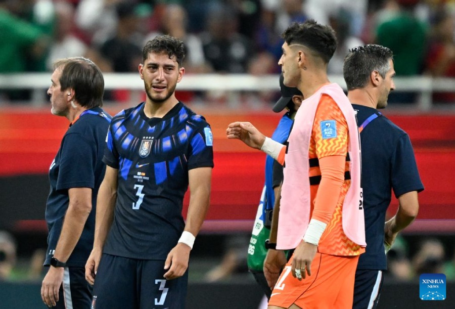 Uruguay team eliminated in the group stage of the 2026 World Cup. Photo: Xinhua
