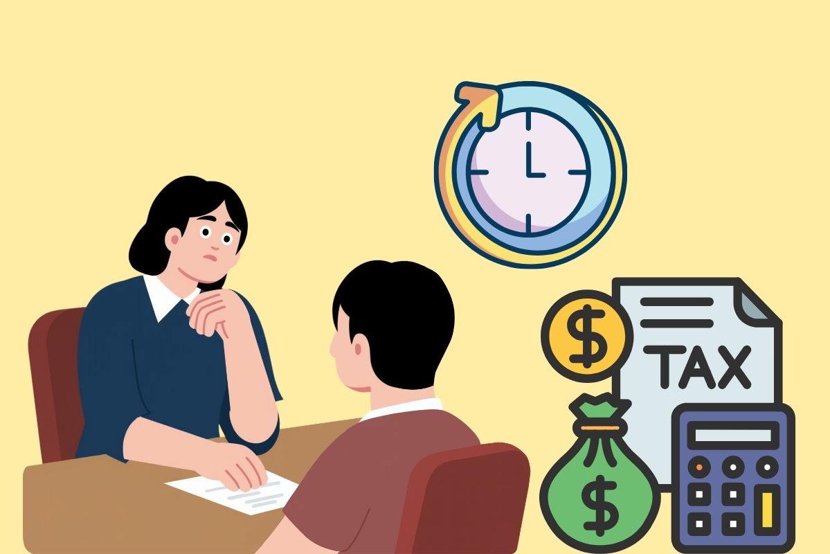 Business households belonging to the group are granted an extension of income tax payment time. Graphics: Ha Linh