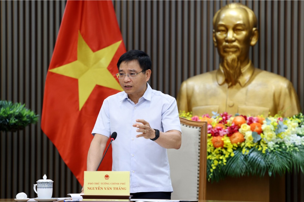 Member of the Party Central Committee, Deputy Prime Minister Nguyen Van Thang is the Head of the Steering Committee for Price Management. Photo: VGP