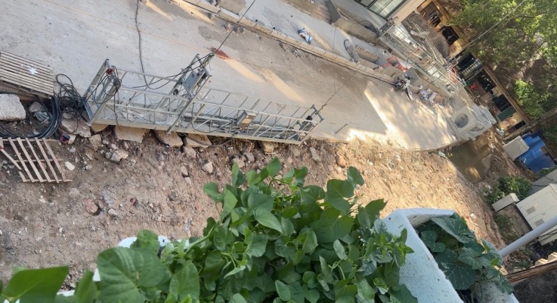 UBND phường Hà Đông vào ngày 2.6 đã yêu cầu chủ đầu tư dự án Hesco dừng thi công 