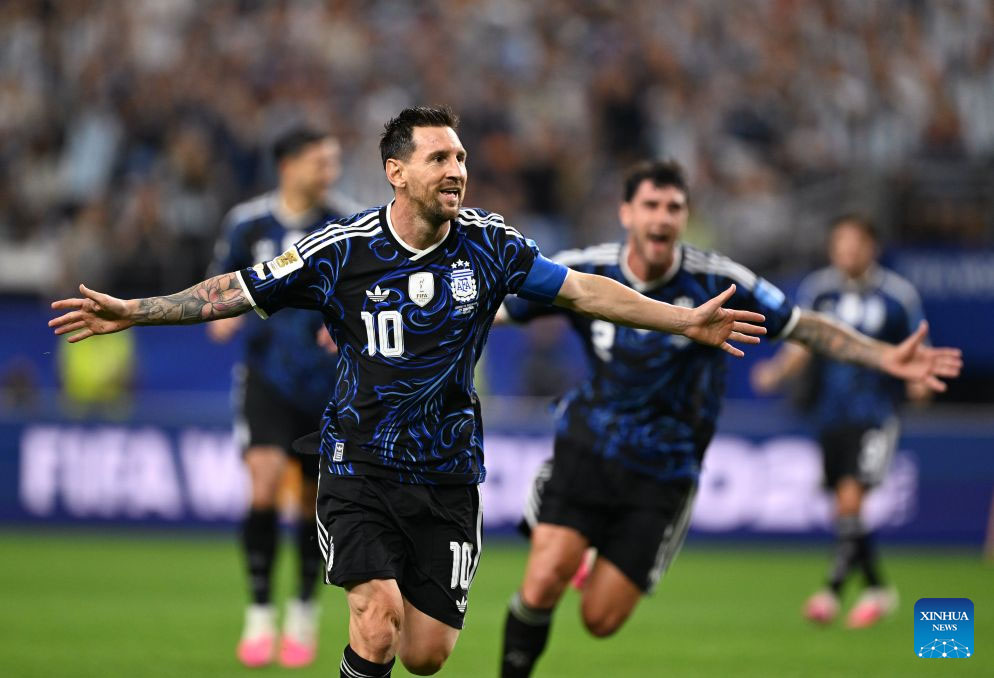 Lionel Messi still plays excellently at the 2026 World Cup. Photo: Xinhua