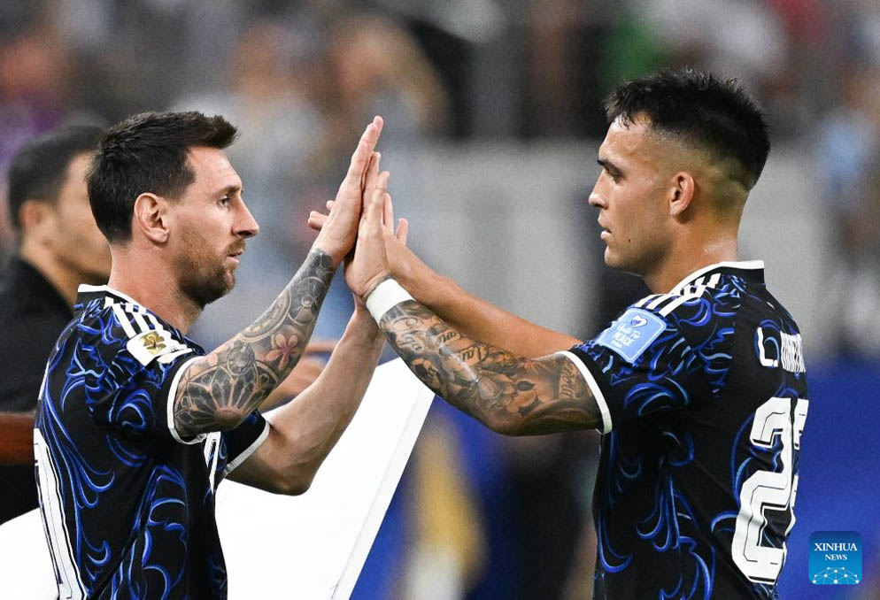Lionel Messi tiếp tục là đầu tàu của Argentina tại giải năm nay. Ảnh: Xinhua